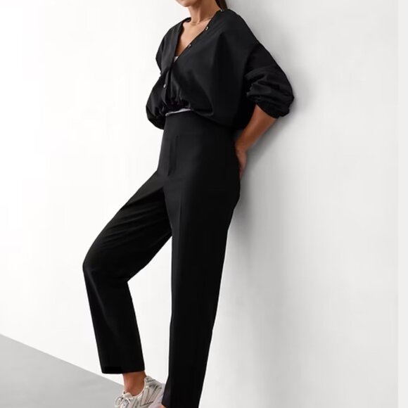 NWT Athleta Endless High Rise Pant 4T Black - Picture 2 of 2
